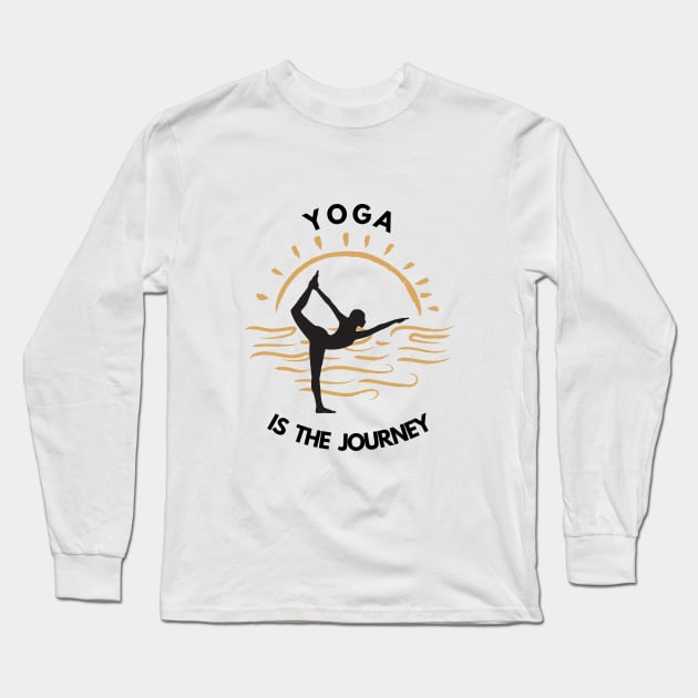 Yoga Long Sleeve T-Shirt by Pupky